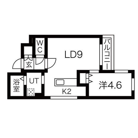 ロテュス1315の物件間取画像